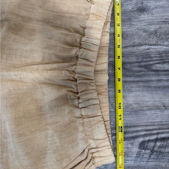 Poetry Butter Yellow Linen Pants - Picture 7 of 7